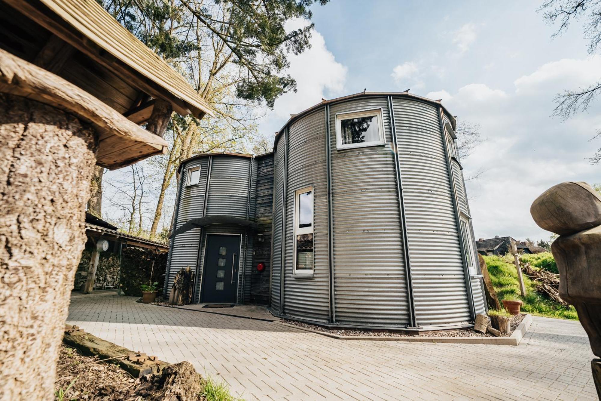 Ferienhaus Getreidesilo シュネーヴァーディンゲン エクステリア 写真